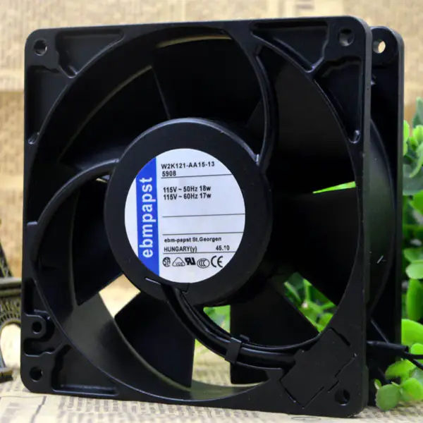 EBMPAPST W2K121-AA15-13 TYP 5908 115V 12738 Ventola da 12,7 cm