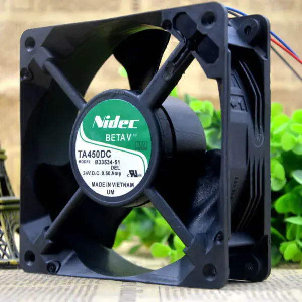 Ventilatore NIDEC 24V 0,50A 12038 TA450DC B33534-51