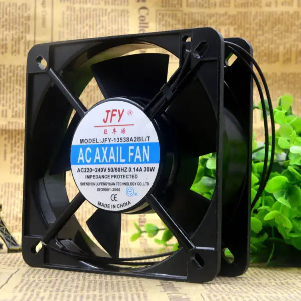 JFY JFY-13538A2BL/T 220V 30W 0,14A 13,5CM ventilatore