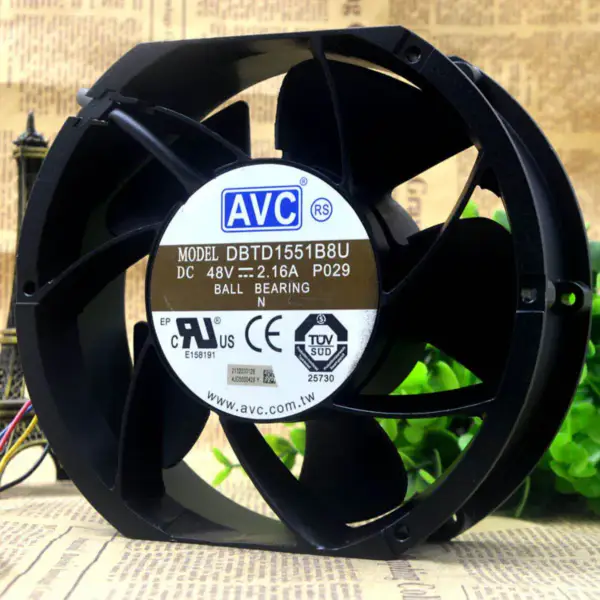 AVC DBTD1551B8U 48V 2,16A ventola pwm a 4 fili