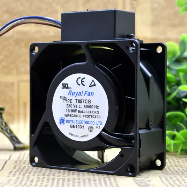 Ventilatore Royal TYPE T857CG 230V 12W 8CM 8038 fan