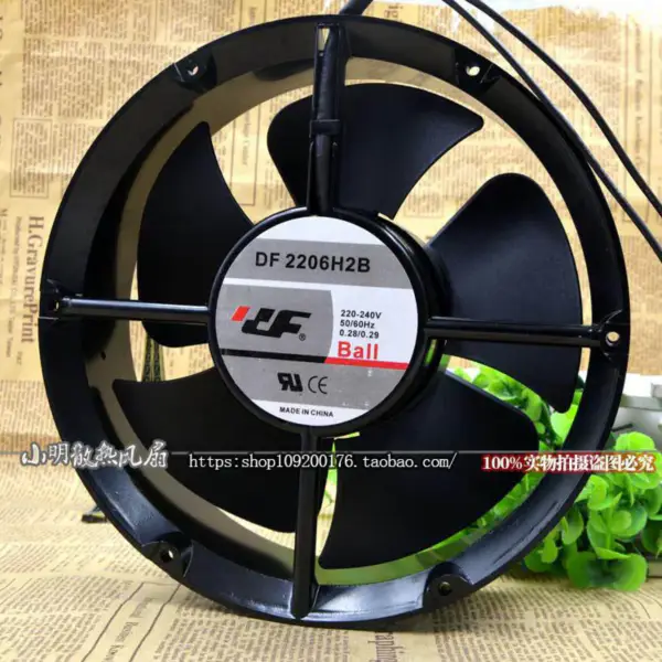 DF 2206H2B 220v 0,28a 20060 Ventilatore 20CM