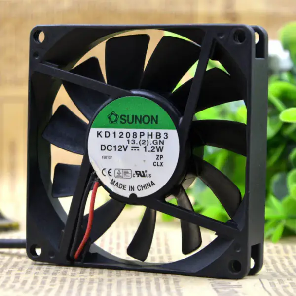 SUNON KD1208PHB3 12V 1,2W 8015 Ventilatore 8CM