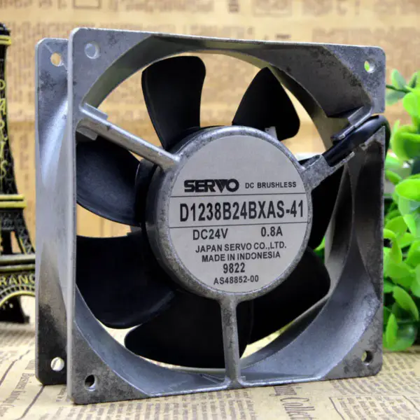 SERVO D1238B24BXAS-41 24V 0,8A 12cm 12038 ventilatore