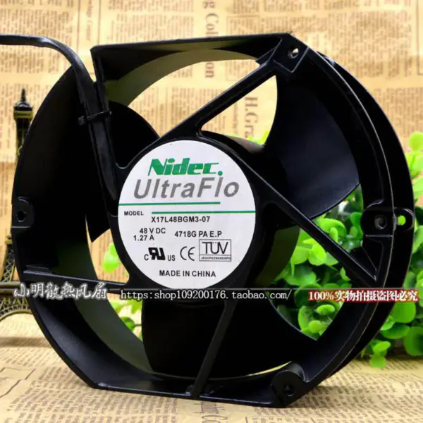 NIDEC X17L48BGM3-07 Ventola da 48V 1,27A 172*150*51