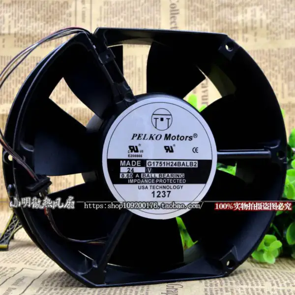 PELKO MOTORS G1751H24BALB2 Ventilatore 24V 0,60A