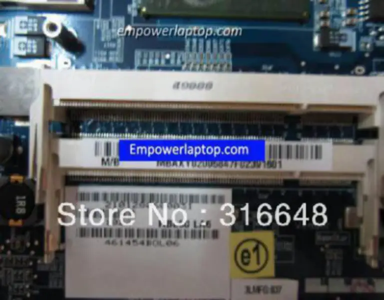 Acer MBAXY02005 la-2922p HBL50 5630 5610 Scheda madre