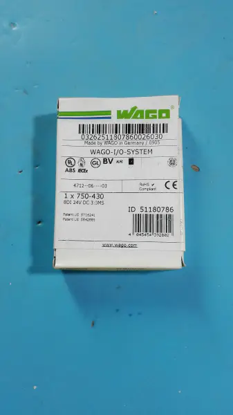 PLC 750-430 SISTEMA WAGO-I/O