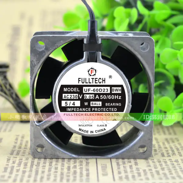 Ventilatore FULLTECH UF-60D23BWH 6CM 6030 6CM 220V