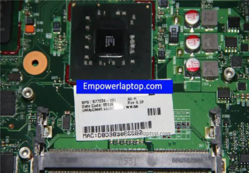 HP 577224-001 Scheda madre 4310S