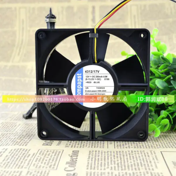 ventilatore ebmpapst 4312/17T