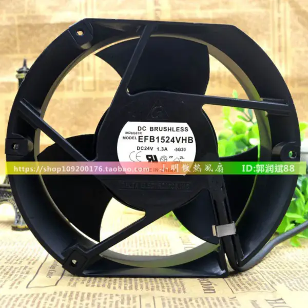 Delta 17251 24V 1,3A EFB1524VHB 3 ventole