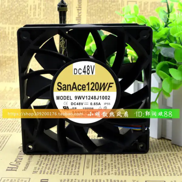 SANYO 9WV1248J1002 12038 48V 0,65A Ventola 12CM