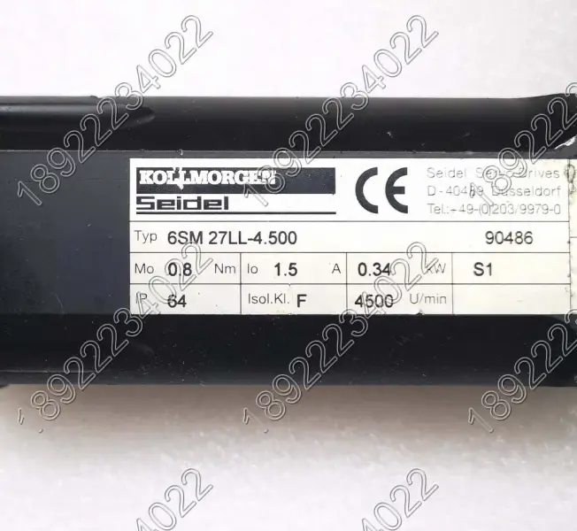 Motore KOLLMORGEN 6SM27LL-4.500
