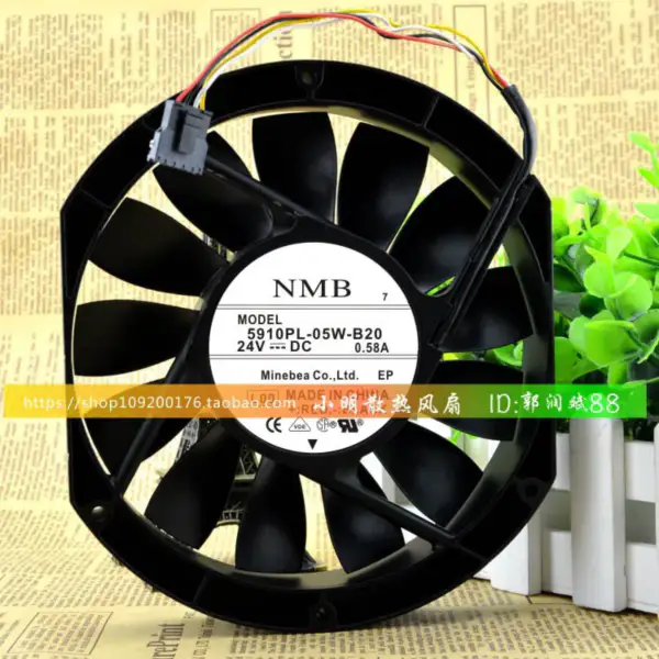 Ventilatore NMB 5910PL-05W-B20-L00 24V 0,58A 172*150*25MM