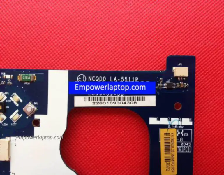 Scheda madre Acer 5942G NCQD0 LA-5511P