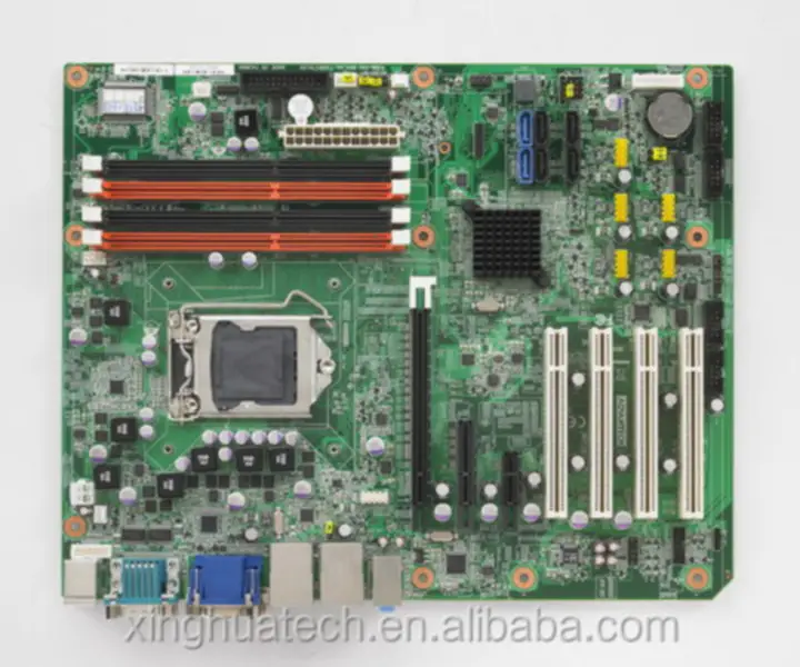 Scheda madre mini pc industriale Advantech AIMB-781QG2-00A1E LGA1155 i7/i5/i3 ATX con DVI/VGA Dual Gigabit