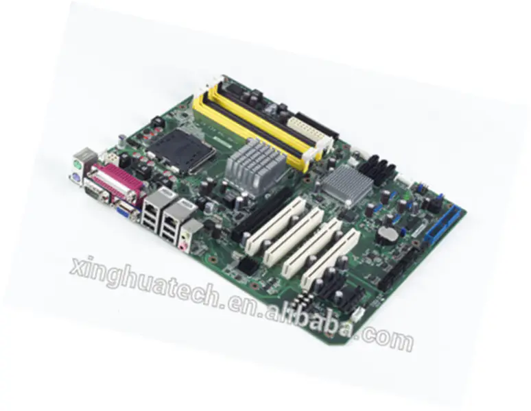 Scheda madre mini pc industriale Advantech AIMB-766G2-00A2E LGA775 Intel Core 2 Quad/Core 2 Duo ATX con VGA, 4 COM e doppio L