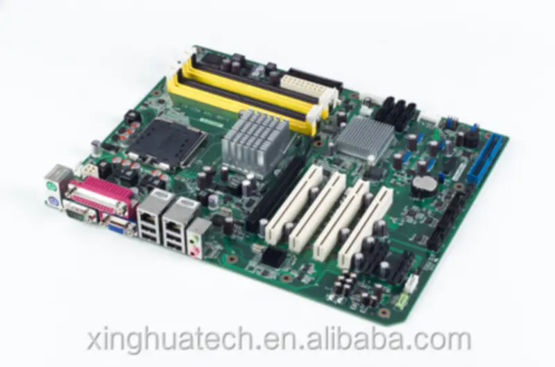 Scheda madre mini pc industriale Advantech AIMB-766G2-00A2E LGA775 Intel Core 2 Quad/Core 2 Duo ATX con VGA, 4 COM e doppio L