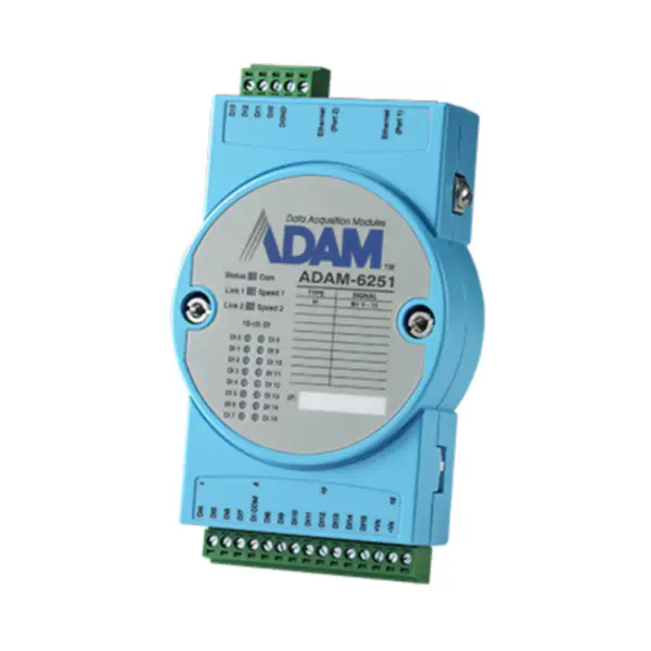Advantech ADAM-6251-B invece di ADAM-6251-AE Modulo Modbus TCP a 16 canali con ingresso digitale isolato