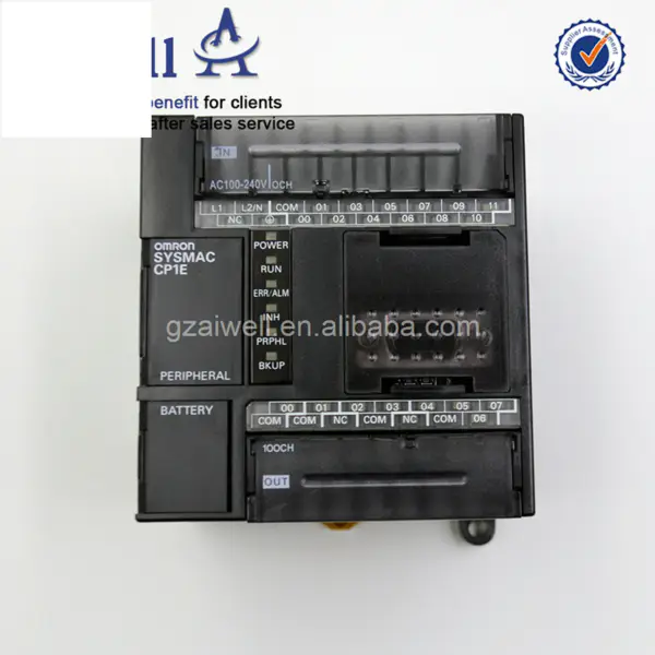 Controllore di programmazione PLC industriale Omron CP1E-N20DR-A