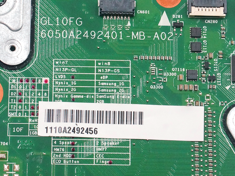 Scheda madre Toshiba satellite P875 GL10FG 6050A2492401