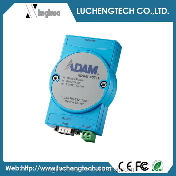 Server di dispositivi seriali RS-232 a 1 porta di Advantech ADAM-4571L-DE