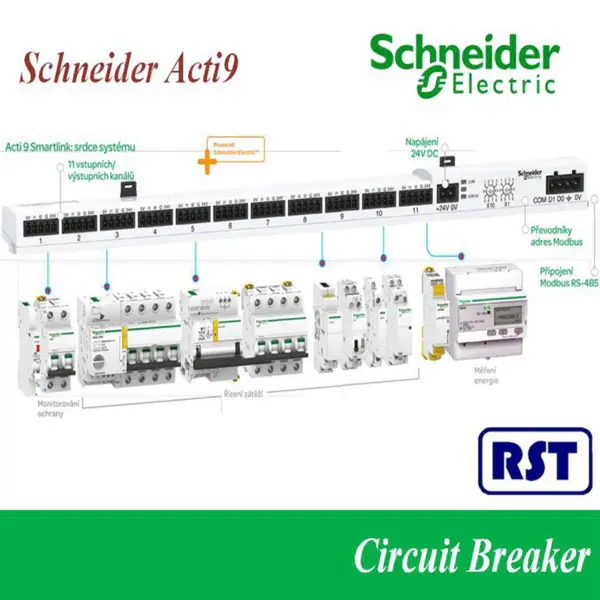 installazione elettrica sicura C40 1 polo 40a mcb