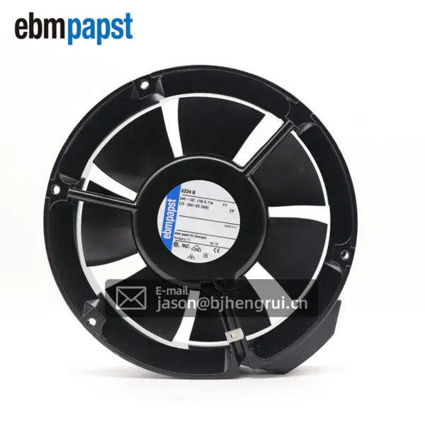 Nuovo originale Ebmpapst 6224N 24V 710mA 18W 172*51mm DC ventilazione assiale ABB Inverter Cooling Fans