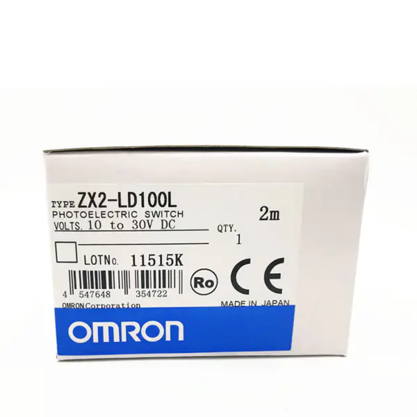 Sensore di interruttore fotoelettrico Omron Sensore di posizione Sensore ottico analogico Pacchetto industriale Ect JP