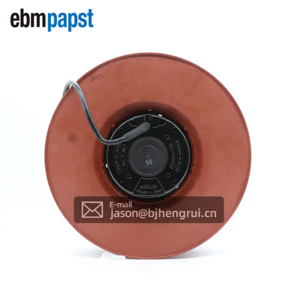 Ebmpapst R1G225-AF11-21 Ventola di raffreddamento centrifuga per armadi di rete da 225 mm 95W 2.2A EC curvata all'indietro