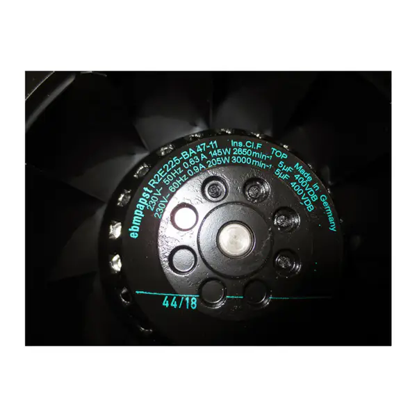 Ebm papst R2E225-BA47-11 230V 0.63/0.9A Full metal Centrifugal Fan