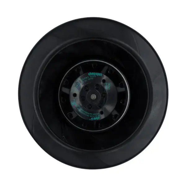 Motore a rotore esterno R2E250-AV62-05 220V Ventilatore centrifugo inclinabile all'indietro Ventilatore per il condizionamento dell'armadio