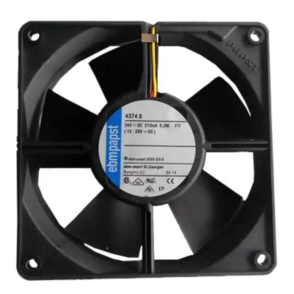 Dimensioni 120 x 120 x 32 mm 24 V DC Portata d'aria 169,9m3 / h 4374S ebmpapst ventola di raffreddamento