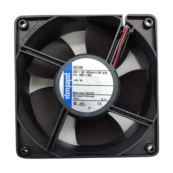 4214H 24V 5.3W 120*120*38MM High-end Equipment Axial Fan Flow ebm papst Electrical Cabinet Fan