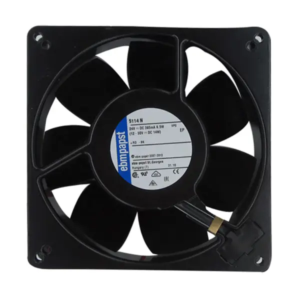 TYP 5114N 24V 9,5W EBM-PAPST 135*135*38 MM ventola resistente alle alte temperature
