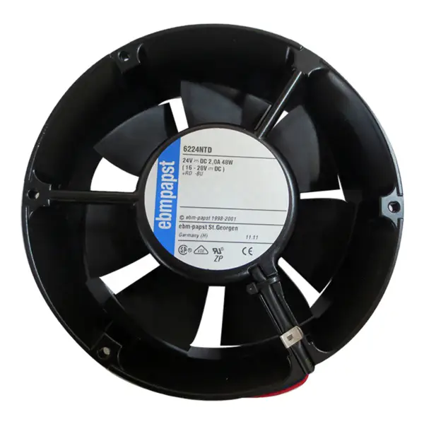 ebmpapst 6224NTD 17251 24V2.0A ventilatore assiale a grande volume d'aria in metallo pieno