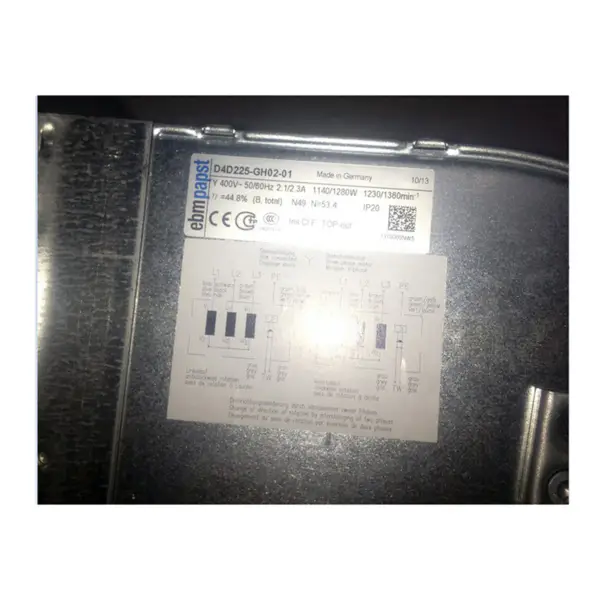 Ventilatore Ebmpapst D4D225-GH02-01