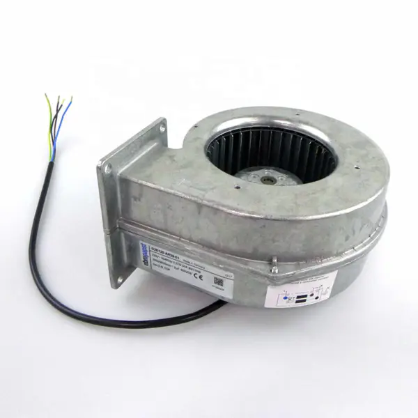 ebm papst G2E120-AR38-01 230V 0,37A 83W Ventola di raffreddamento centrifuga a turbina completamente in metallo