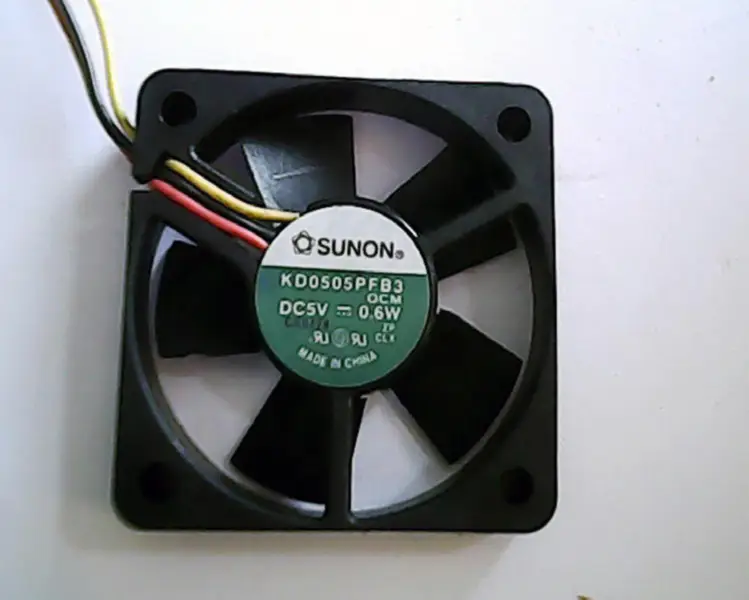 Taiwan SUNON 5010 5V 0,6W Ventilatore a sfera a 3 fili KD0505PFB3