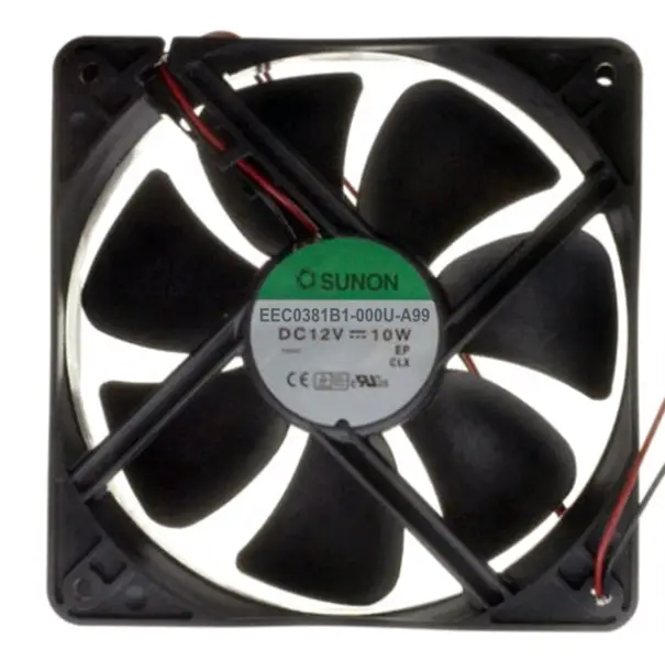 12V a doppia sfera EEC0381B1-000C-A99 120*120*38mm Ventola assiale di raffreddamento CC