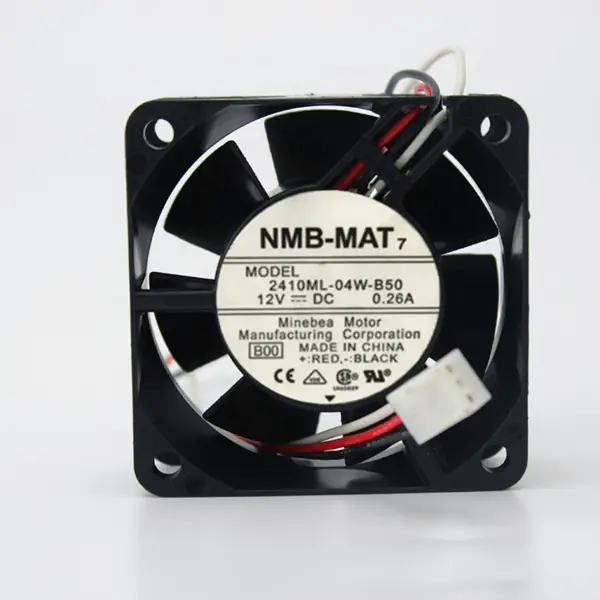 2410ML-04W-B59 12V 0,26A Ventola a doppia sfera originale NMB-MAT 6025 6CM
