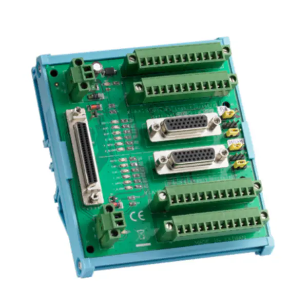 Scheda di cablaggio del movimento su guida DIN SCSI a 50 pin di Advantech ADAM-3955-AE