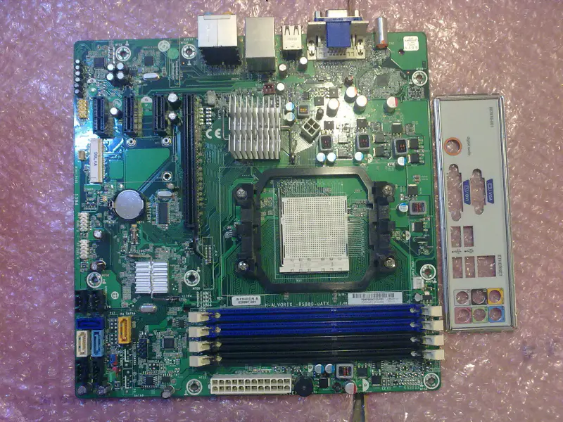 Scheda madre HP H-ALVORIX RS880-uATX P6710F PC 620887-001
