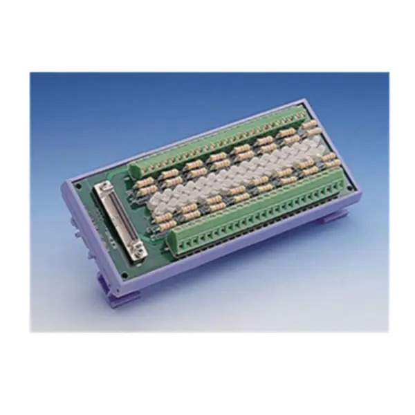 Scheda di cablaggio su guida DIN a 50 pin con indicatori LED di Advantech ADAM-3951