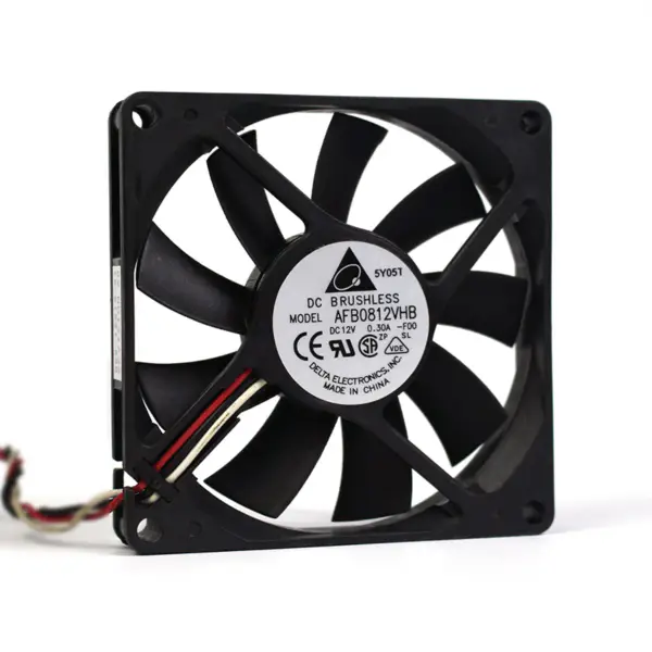 Delta 8CM 8025 12V 0.41A AFB0812VH chassis alimentazione scheda madre rilevamento ventola di raffreddamento