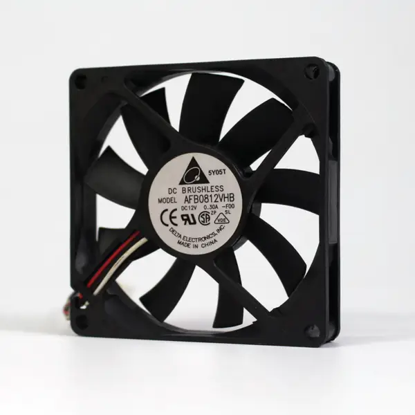 Delta 8CM 8025 12V 0.41A AFB0812VH chassis alimentazione scheda madre rilevamento ventola di raffreddamento