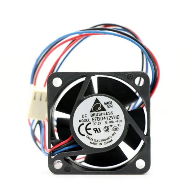 EFB0412VHD-F00 Ventilatore assiale DELTA 4020 originale 12V 0,18A