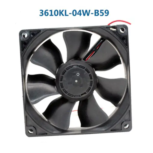 NMB 3610KL-04W-B59 92 * 92 * 25mm DC 12V inverter UPS Fan cabinet cooling fan