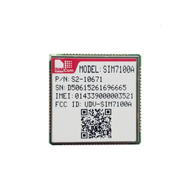 SIMCOM Modulo wireless 4G LTE multibanda LTE /WCDMA/GNSS per applicazioni M2M IoT SIM7100 SIM7100A SIM7100E SIM7100C
